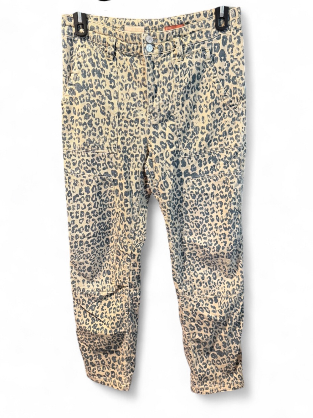 Pilcro “The Wanderer” Leopard Print Carpenter Jeans- Size 29